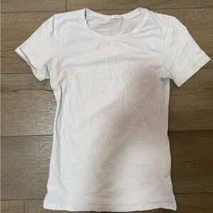 Active Basic Light Blue Women's Short Sleeve Tee